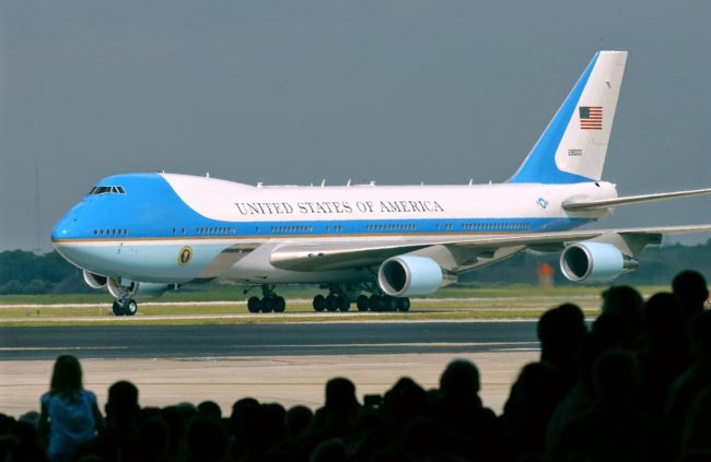 Air Force One airplane