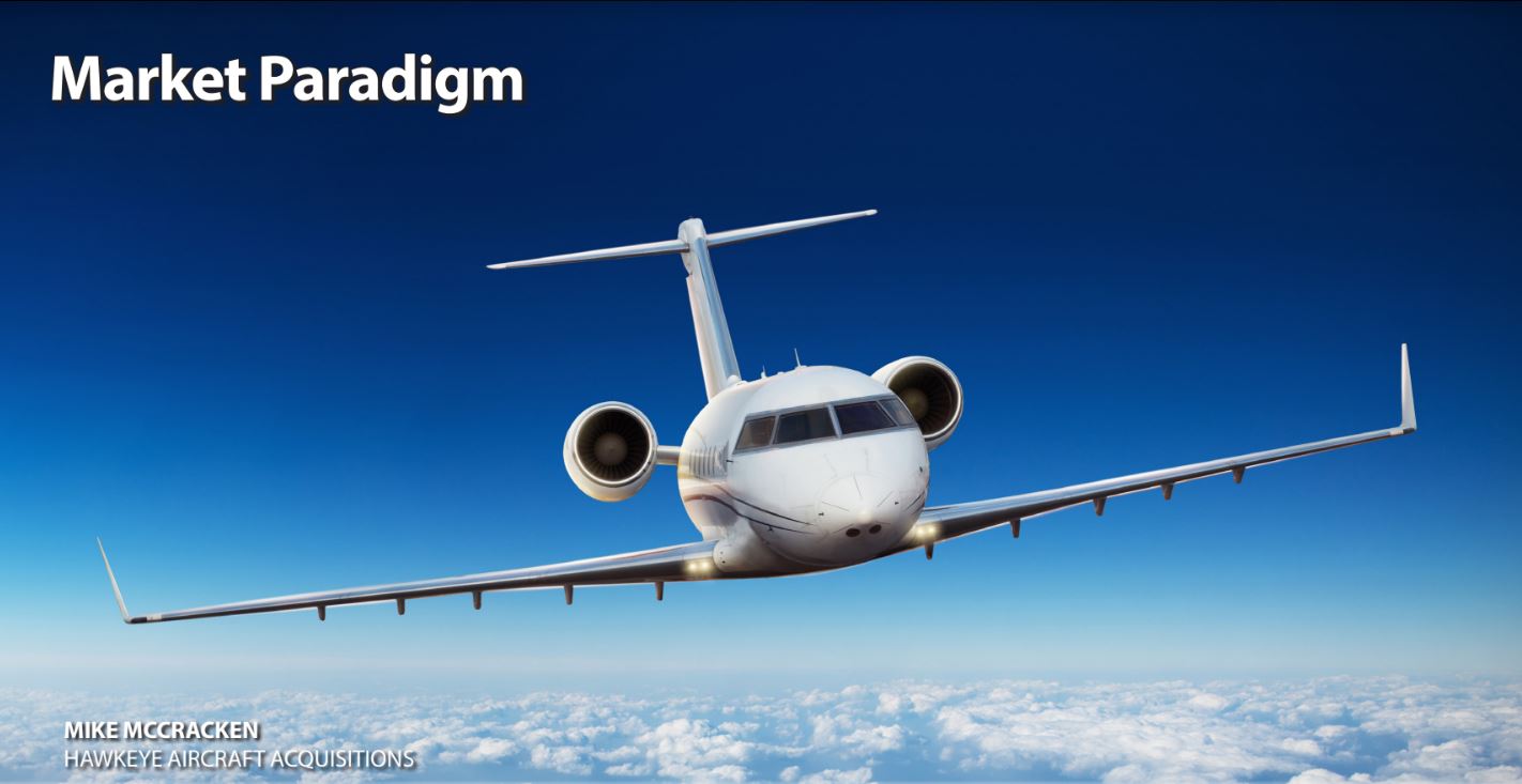 What is the aircraft market paradigm during the Covid 19 economy?